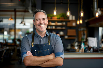 Small business - Smiling chef