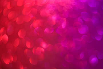 Abstract blurred background. Defocused portrait lens back. Backdrop bokeh. Fashionable mixed color light