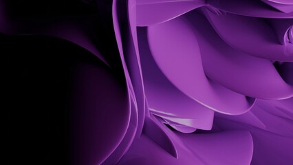 abstract background with 3d cloth