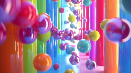 The walls are adorned with colorful posters advertising the different types of gluon glue available each one promising to be stronger and more effective than the last.