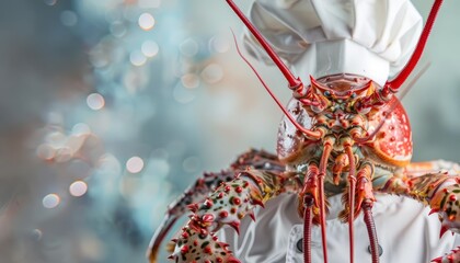 A closeup halfbody of a charismatic invertebrate