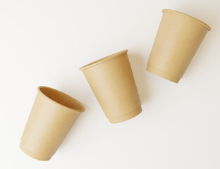 Paper cup mockup