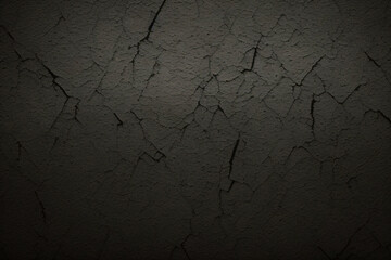 Fundo de parede de pedra de concreto texturizado grunge preto escuro preto