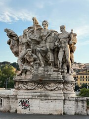 monument to the discoveries city, Italy Rome 