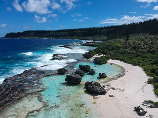 Obraz premium beach and rocks