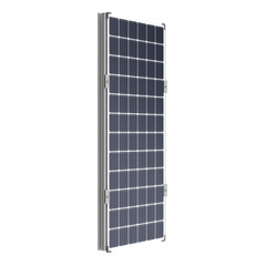 3D Graphite Solar Power Station Panels with Transparent Background