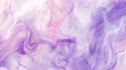 Fototapeta premium A soft pastel purple marble pattern with gentle swirls and a dreamy, ethereal feel for a whimsical background.