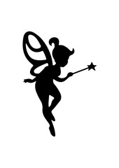 Fairy Silhouette, Fairy SVG, Tooth Fairy Svg, Fairies Svg,magic fairy design 
