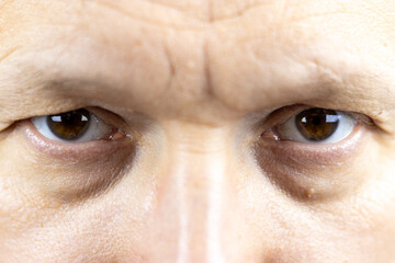 Windows to the Soul: The Expressive Eyes of a 45-Year-Old Man