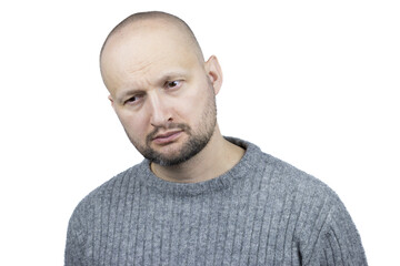 Obraz premium Shadows of Despair: A Man’s Silent Battle with Depression