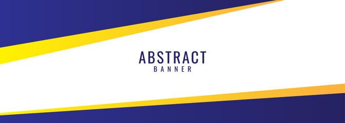 Vector Modern Web Business Banner Template For Background Presentation