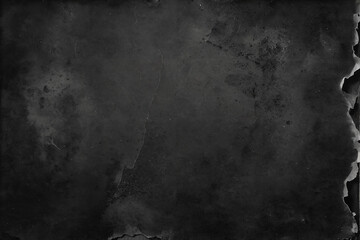 Fototapeta premium Distressed black vintage texture with a network of fine and coarse cracks