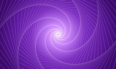 Vector Abstract Outline Geometric With Purple Gradient Background