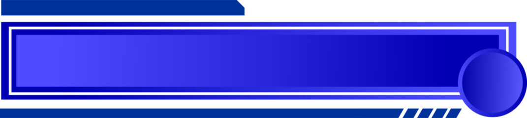 Obraz premium Lower Third TextBox