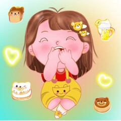 Children and snacks