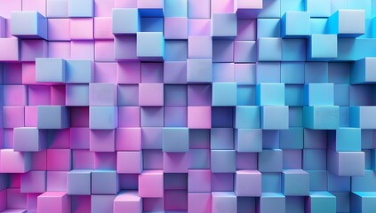 Abstract background with squares