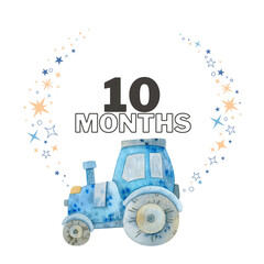 blue tractor © betania