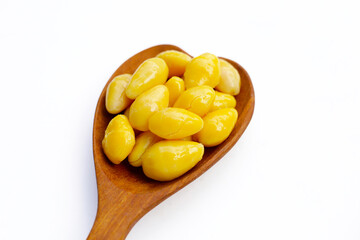 Boiled ginkgo nuts, ginkgo seeds