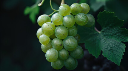 Green Grape Hd Photography Material Background