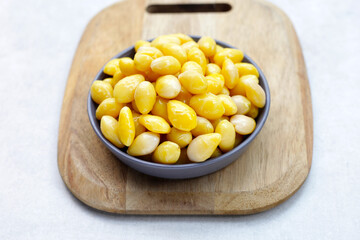 Boiled ginkgo nuts, ginkgo seeds