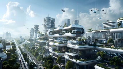 futuristic fast train 