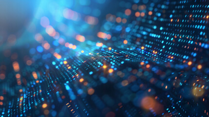 Obraz premium digital data tech background, wallpaper 