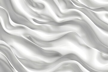 seamless subtle white glossy soft waves texture abstract background illustration