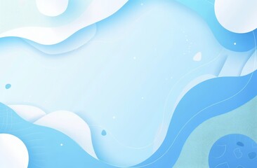 Abstract blue background with space for copy, in a modern light white and sky gradient color theme