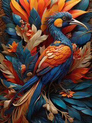 Fototapeta premium bird of paradise