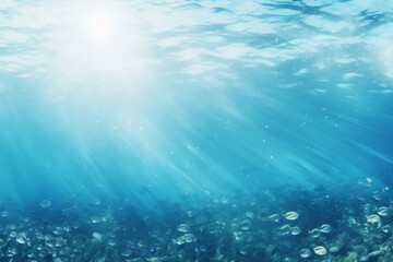 Obraz premium sea theme background with blank copy space 