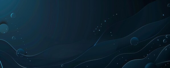 Abstract blue gradient background with lines
