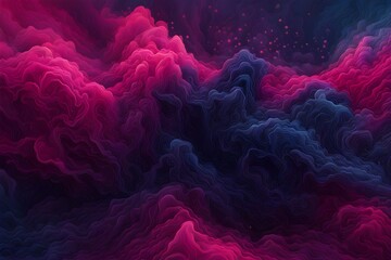 Obraz premium A purple and blue sky with clouds