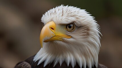 Obraz premium american bald eagle