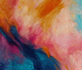 
Abstract colorful oil painting background