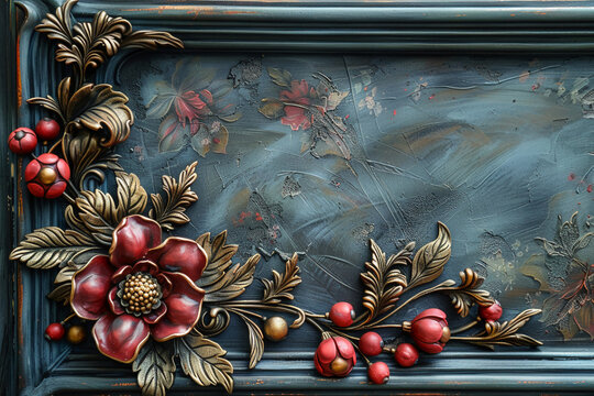 A parchement material with fancy corner designs --ar 3:2 --stylize 750