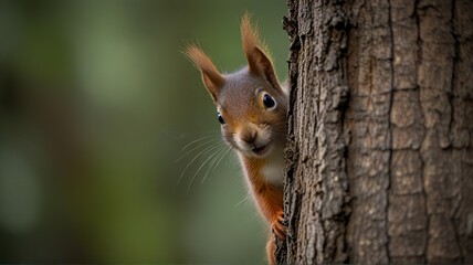 squirrel on a tree