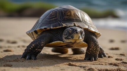 turtle on the beach