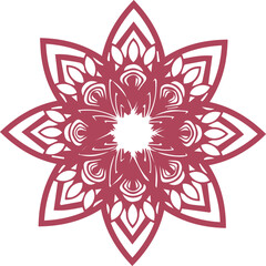 Beautiful mandala art, vector mandala design