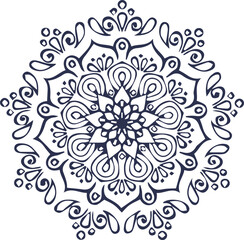 Beautiful mandala art, vector mandala design