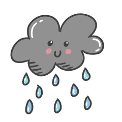 cartoon illustration weather sky season emoji cloud rain rainy water