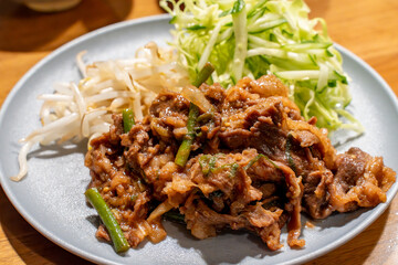 プルコギ晩御飯