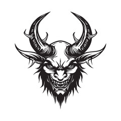 Devil Head Vector Art, Icons, and Graphics
