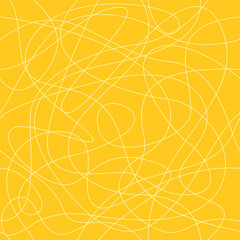 Curvy intricate lines seamless pattern background