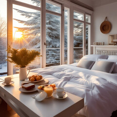 Morning Serenity: Breakfast Elegance in the Home Sanctuary