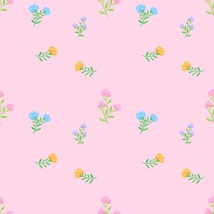 seamless pattern with flowers
