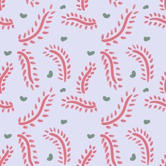 seamless pattern with flowers