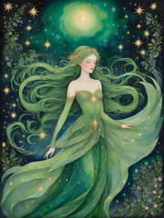 Girl Portrait Ethereal World Surreal
