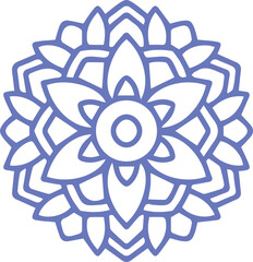 Beautiful mandala art, vector mandala design