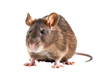 A Full Body Rat with a Transparent Background PNG