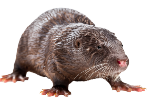 A Full Body Mole with a Transparent Background PNG
